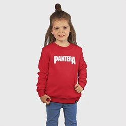 Свитшот хлопковый детский PANTERA, цвет: красный — фото 2