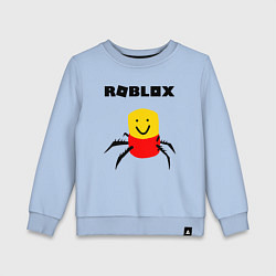 Свитшот хлопковый детский ROBLOX, цвет: мягкое небо