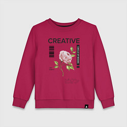 Детский свитшот CREATIVE