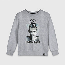 Свитшот хлопковый детский Linkin Park, цвет: меланж