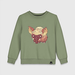 Свитшот хлопковый детский Dont Starve, цвет: авокадо