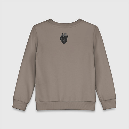 Детский свитшот Bring Me The Horizon 2D Сердце / Утренний латте – фото 2