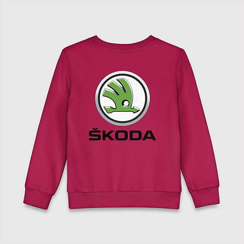 Детский свитшот Шкодавод спина Z / Маджента – фото 2