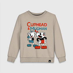 Детский свитшот Cuphead & Mugman