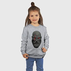 Свитшот хлопковый детский Kratos ART, цвет: меланж — фото 2