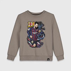 Детский свитшот Messi Barcelona Argentina Striker