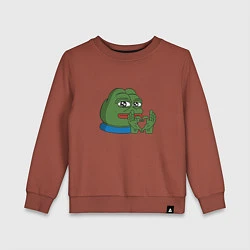 Детский свитшот Pepe love пепе лов