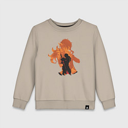 Детский свитшот ДИЛЮК ГЕНШИН ПИРО