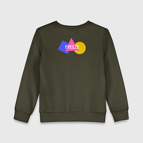 Детский свитшот The first game / Хаки – фото 2