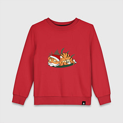 Детский свитшот Тигр спит