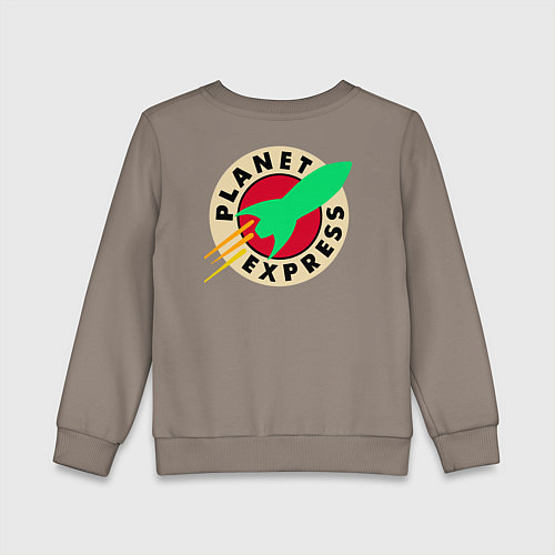 Детский свитшот Футурама - Межпланетный экспресс / Утренний латте – фото 2