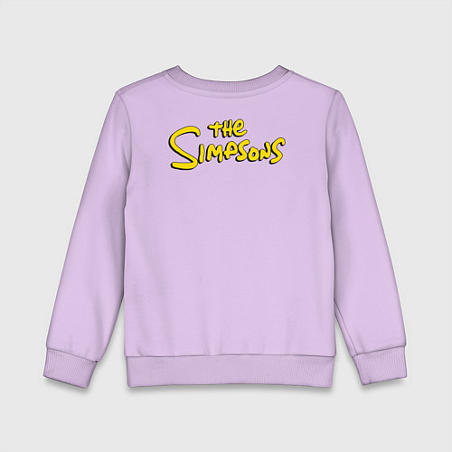 Детский свитшот Hоmer cookie / Лаванда – фото 2