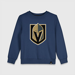 Свитшот хлопковый детский Vegas Golden Knights , Вегас Голден Найтс, цвет: тёмно-синий