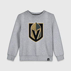 Свитшот хлопковый детский Vegas Golden Knights , Вегас Голден Найтс, цвет: меланж