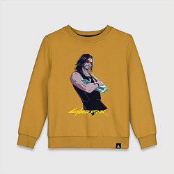 Детский свитшот Джонни Cyberpunk2077 Johnny