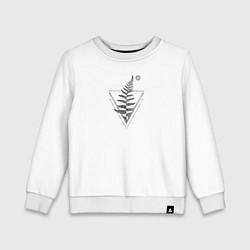 Детский свитшот Папоротник Номер Два
