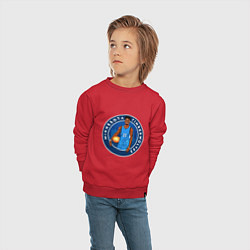 Свитшот хлопковый детский Minnesota Timberwolves, цвет: красный — фото 2