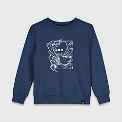 Детский свитшот Образ Руйя Клинок рассекающий демонов