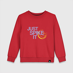 Детский свитшот Just Spike It