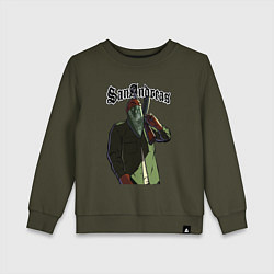 Детский свитшот GTA Orange gangster