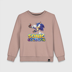 Детский свитшот Sonic Colours Hedgehog Video game
