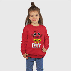 Свитшот хлопковый детский POPPY PLAYTIME HAGGY - ХАГГИ, цвет: красный — фото 2