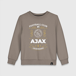 Детский свитшот Ajax: Football Club Number 1