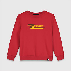 Детский свитшот ZZ top logo