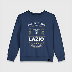 Детский свитшот Lazio: Football Club Number 1