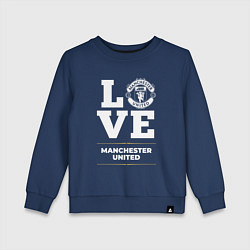 Детский свитшот Manchester United Love Classic