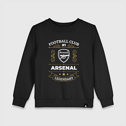 Детский свитшот Arsenal: Football Club Number 1