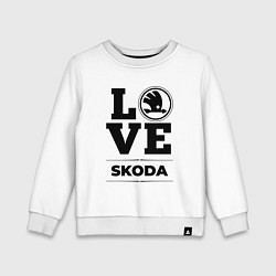 Детский свитшот Skoda Love Classic