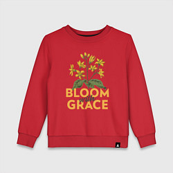 Детский свитшот Bloom with grace