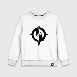 Детский свитшот Chaoseum Black Logo