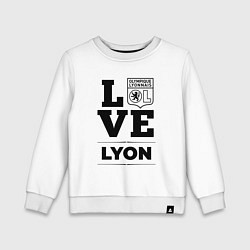 Детский свитшот Lyon Love Классика