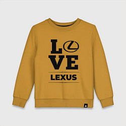 Детский свитшот Lexus Love Classic