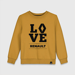 Детский свитшот Renault Love Classic