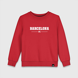 Детский свитшот Barcelona Football Club Классика