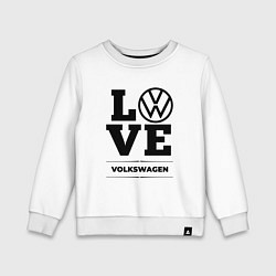 Детский свитшот Volkswagen Love Classic