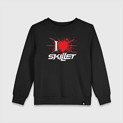 Детский свитшот Skillet Сердце