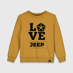 Детский свитшот Jeep Love Classic