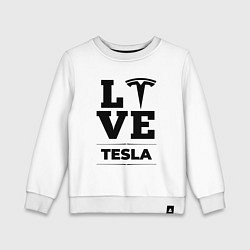 Детский свитшот Tesla Love Classic