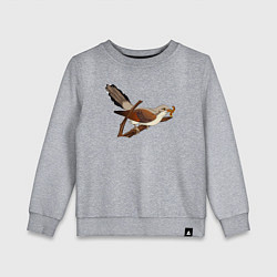 Свитшот хлопковый детский Кукушка, цвет: меланж