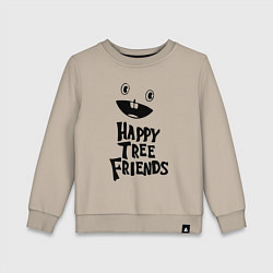 Детский свитшот Happy Three Friends - LOGO