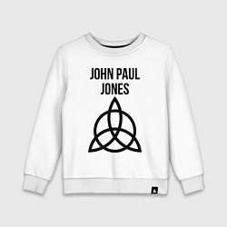 Детский свитшот John Paul Jones - Led Zeppelin - legend