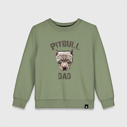 Детский свитшот Pitbull dad