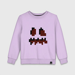 Детский свитшот Лицо тыквы - Хеллоуин - Майнкрафт