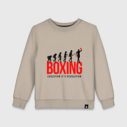 Детский свитшот Boxing evolution