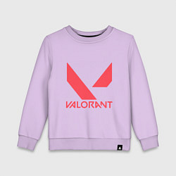 Детский свитшот Valorant - logo