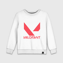 Детский свитшот Valorant - logo